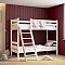 Кровать "Соня" Вариант-10 двухярусная с наклонной лестницей   Кровать "Соня" Вариант-10 двухярусная с наклонной лестницей