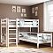 Кровать "Соня" Вариант 7 угловая с прямой лестницей Кровать "Соня" Вариант 7 угловая с прямой лестницей