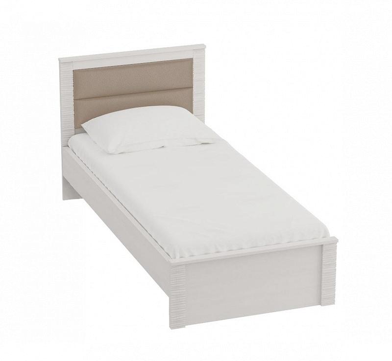Кровать 900 Элана спальня Бодега белая модульная гостиная элана композиция 1 бодега белая
