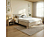 Кровать Лацио без обивки дуб санремо без подъёмного механизма 1600x2000, без ортопедического основания, изголовье жесткое