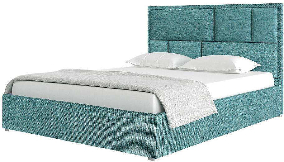 Кровать Madison 1600х2000 Рогожка Мята кровать двухъярусная кровать астра 6 дуб молочный мульти голубой