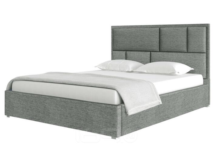 Кровать Madison 1600х2000 Рогожка Серая