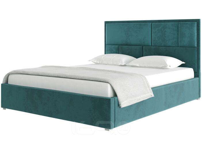 Кровать Madison 1600х2000 Велюр Бирюзовый