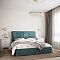 Кровать Madison 1600х2000 Велюр Бирюзовый Кровать Madison 1600х2000 Велюр Бирюзовый