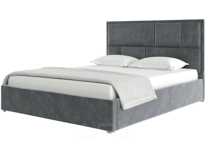 Кровать Madison 1600х2000 Велюр Серый