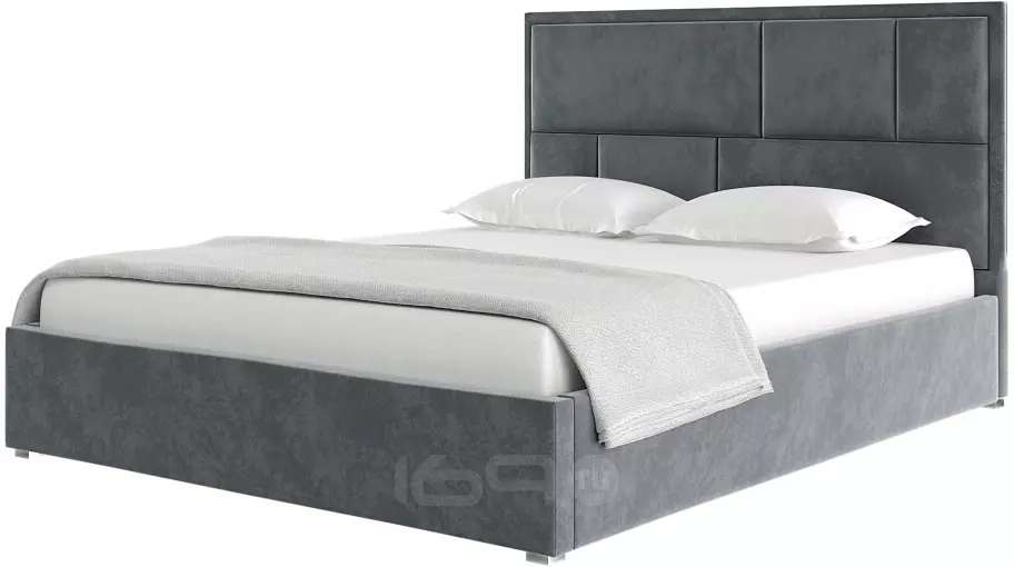 Кровать Madison 1600х2000 Велюр Серый
