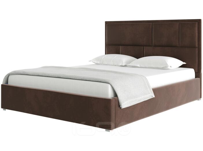 Кровать Madison 1600х2000 Велюр Шоколад