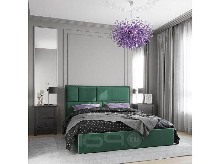 Кровать Madison 1600х2000 Велюр Зелёный