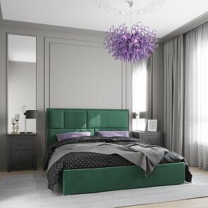 Кровать Madison 1600х2000 Велюр Зелёный