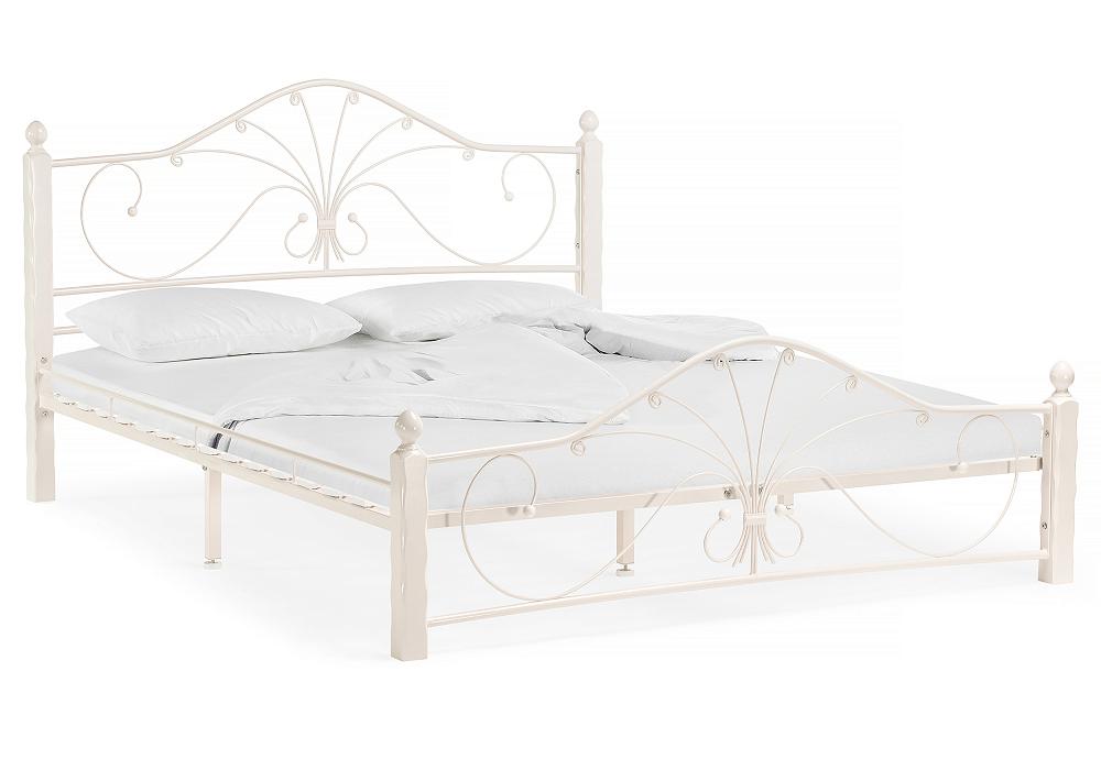Кровать  Мэри 1 160х200 белая эмаль пф 115 текс универсал белая глянцевая 0 9 кг