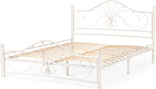 

Кровать Мэри 2 160х200 белая, Белый