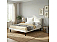 Кровать Fly велюр бежевый без П/М 1400x2000, изголовье мягкое