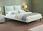 Кровать Fly велюр мята пастель без П/М 1400x2000, ортопедическое основание, изголовье мягкое