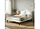 Кровать Fly велюр бежевый без П/М 1600x2000, изголовье мягкое