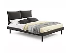 Кровать Fly велюр шоколад без П/М 1600x2000, изголовье мягкое
