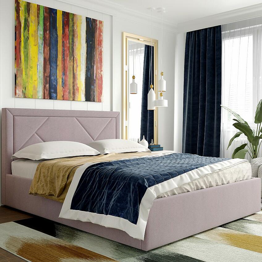 Кровать Сиеста 160 роза Вариант 1 20990₽