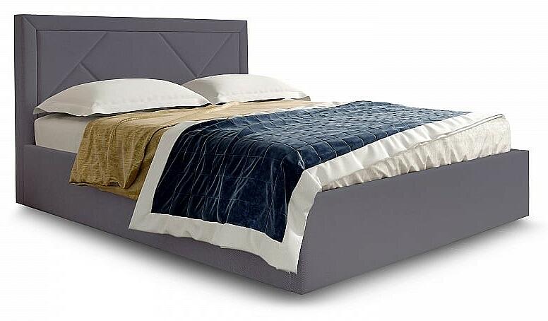 Кровать Сиеста 160 темно-серый Вариант 3 20990₽