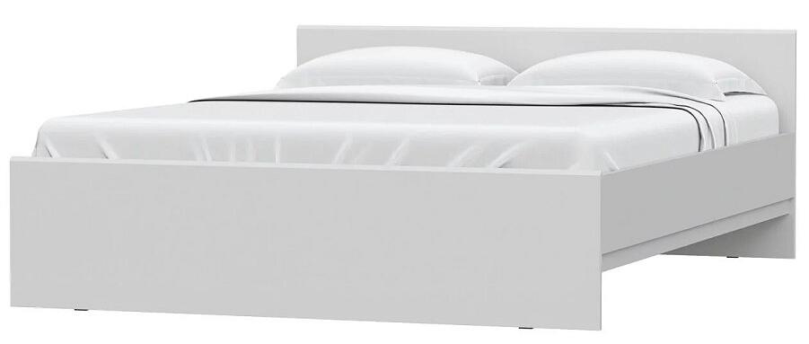 Кровать STERN 160х200 Белый мягкая интерьерная кровать стефани 1800 п м экокожа белый