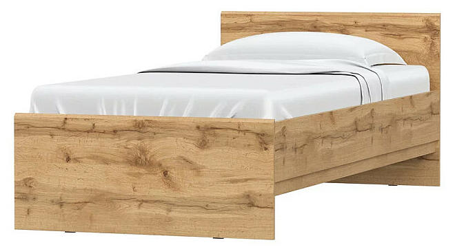Кровать STERN 90х200 Дуб вотан 5290₽