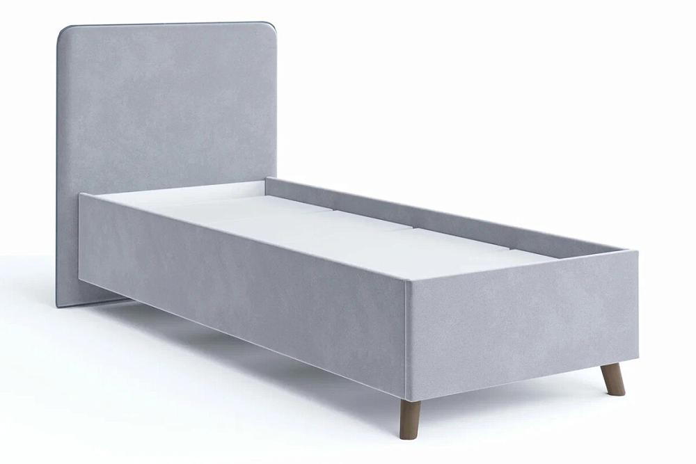 Кровать Ванесса  (0,8) (03) светло-серый стул меган светло серый велюр