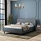 Кровать Ванесса  (1,4) (14) темно-серый Кровать Ванесса  (1,4) (14) темно-серый