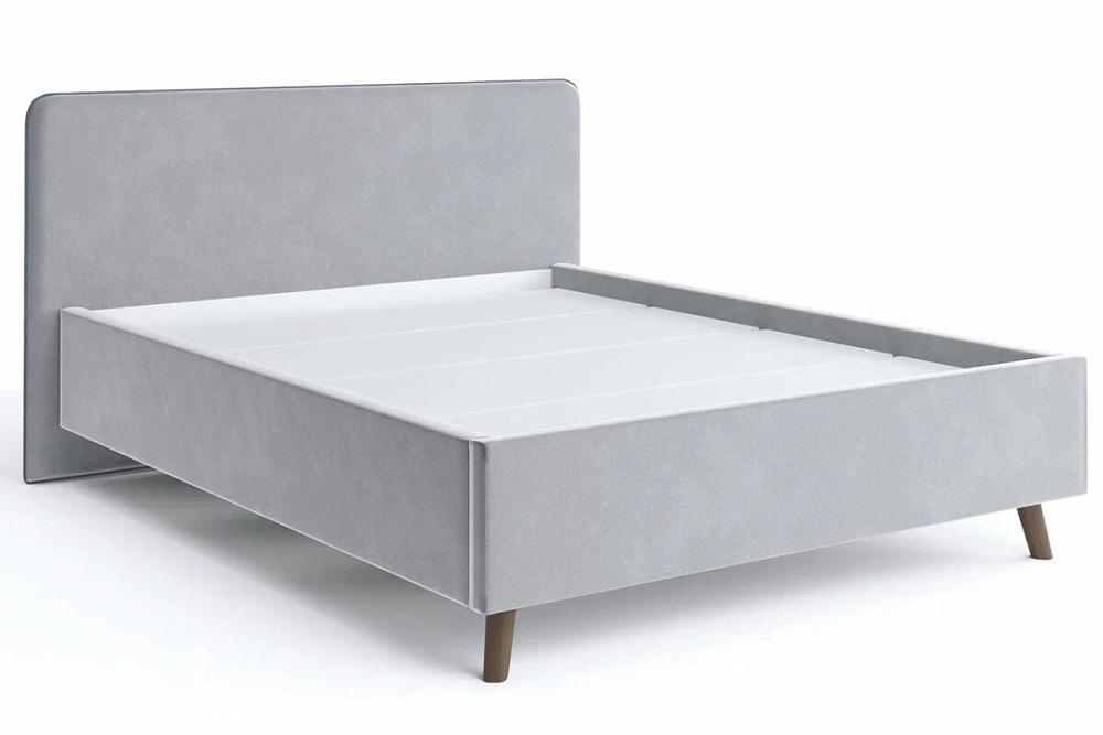 Кровать Ванесса  (1,6) (18) светло-серый стул меган светло серый велюр