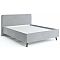 Кровать Ванесса  (1,6) (18) светло-серый