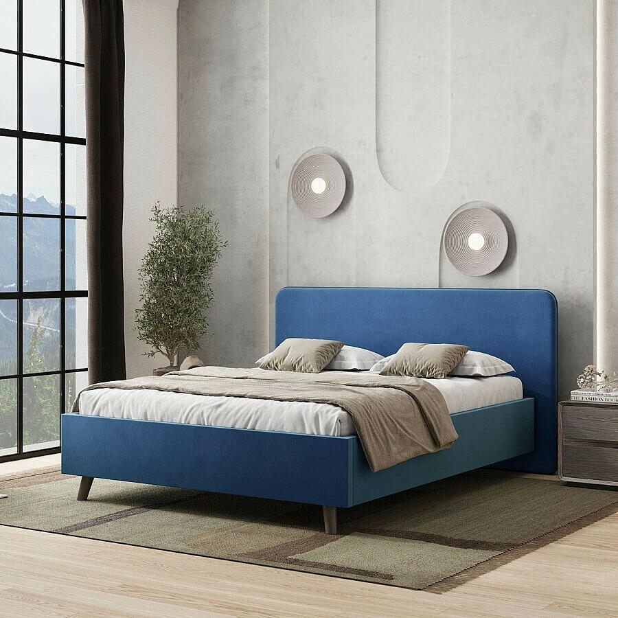 Кровать Ванесса 16 20 синий 22050₽