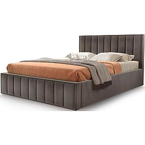 Кровать "Вена" 140 темно-коричневый Вариант 3