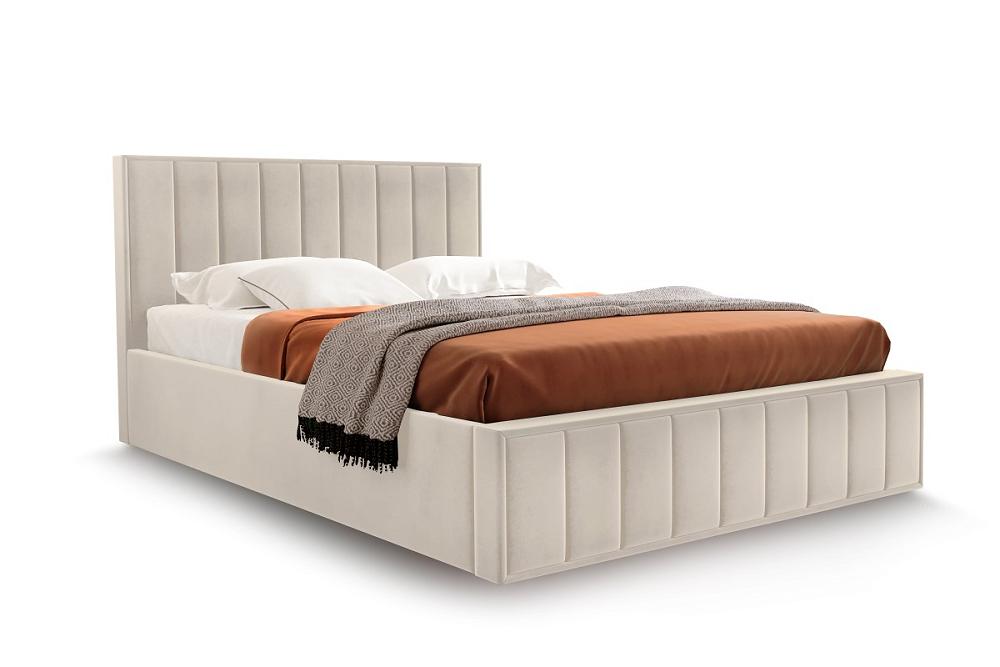 Кровать Вена 160  бежевый Вариант 2 кровать соня вариант 9 двухъярусная с прямой лестницей лаванда