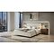 Кровать Марвэл без обивки кашемир/кашемир без П/М 1600x2000, изголовье жесткое