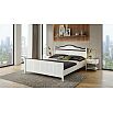 Кровать Вояж без обивки белый/белый без подъёмного механизма 1600x2000, изголовье жесткое