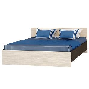 Кровать Бася КР-559 ЛДСП Дуб белфорд для ортопедического основания на ножках 1,6м