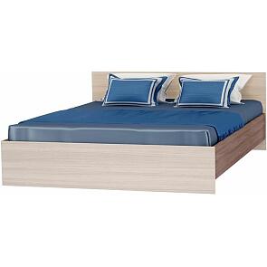 Кровать Бася КР-559 ЛДСП Ясень шимо светлый для ортопедического основания на ножках 1,6м