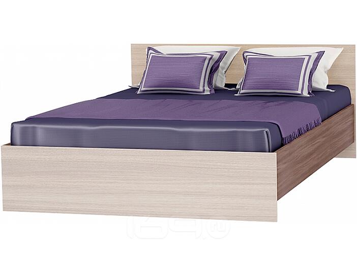 Кровать Бася КР-560 Ясень шимо светлый 140 Кровать Бася КР-560 Ясень шимо светлый 140
