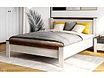 Кровать Даллас без обивки дуб винтерберг, таксония без П/М 160x200, без ортопедического основания, изголовье жесткое