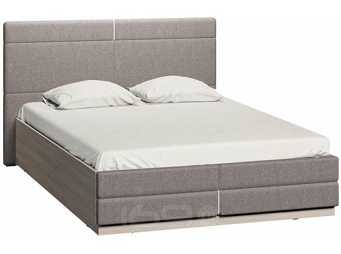 Кровать двойная Элен 160 Ясень шимо светлый Кровать двойная Элен 160 Ясень шимо светлый