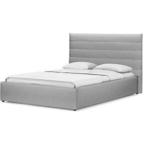 Кровать интерьерная Амалия рогожка RUDY2 1501 A1 color 20 Серебристый серый 140*200