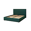 tumb 6 - Кровать интерьерная Амалия рогожка RUDY2 1501 A1 color 32 Темный серо-зеленый 160*200