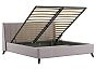 Кровать Мелисса велюр тори 45 ява 1800x2000, изголовье мягкое