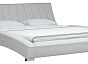 Кровать Оливия экокожа марика 483 без подъёмного механизма 1800x2000, без ортопедического основания, изголовье мягкое