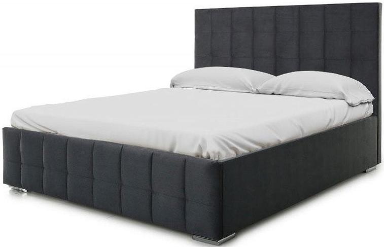 Кровать Пассаж 2 (11) 1,6 Mika 27 ПМ/Н Браво 2019011000027, цвет серый - фото 1