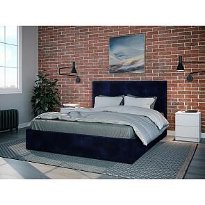 Кровать СОНАТА new 1800х2000 Велюр Индиго 72306336