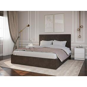 Кровать СОНАТА new 1800х2000 Велюр Шоколад 72306341