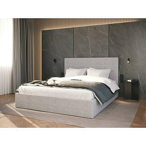 Кровать СОНАТА new 1800х2000 Велюр Светло-серый 72307365
