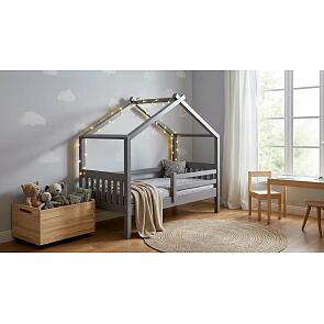 Кровать Алиса без обивки лаванда без подъёмного механизма 800x1600, изголовье жесткое