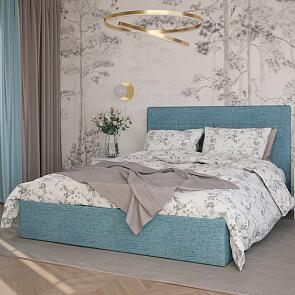 Кровать СОНАТА new 1400х2000 Рогожка Мята 72305126