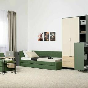 Марвэл 90 Кровать одинарная EPIC 70 MOSS