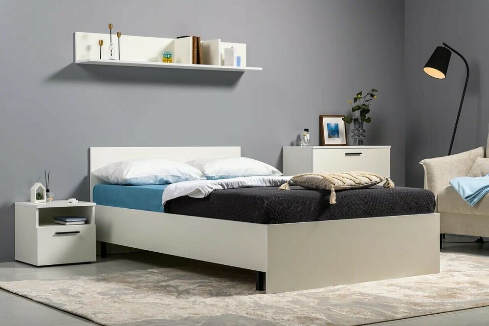 Эйр Кровать 114601 Белый PE шагрень 4772₽