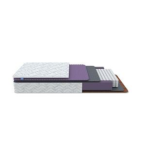 Матрас беспружинный Aura Duo M/S нагрузка до 120 кг 1200x2000